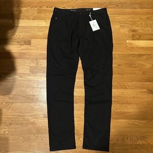 AG Adriano Goldschmied Modern Slim Black Pants